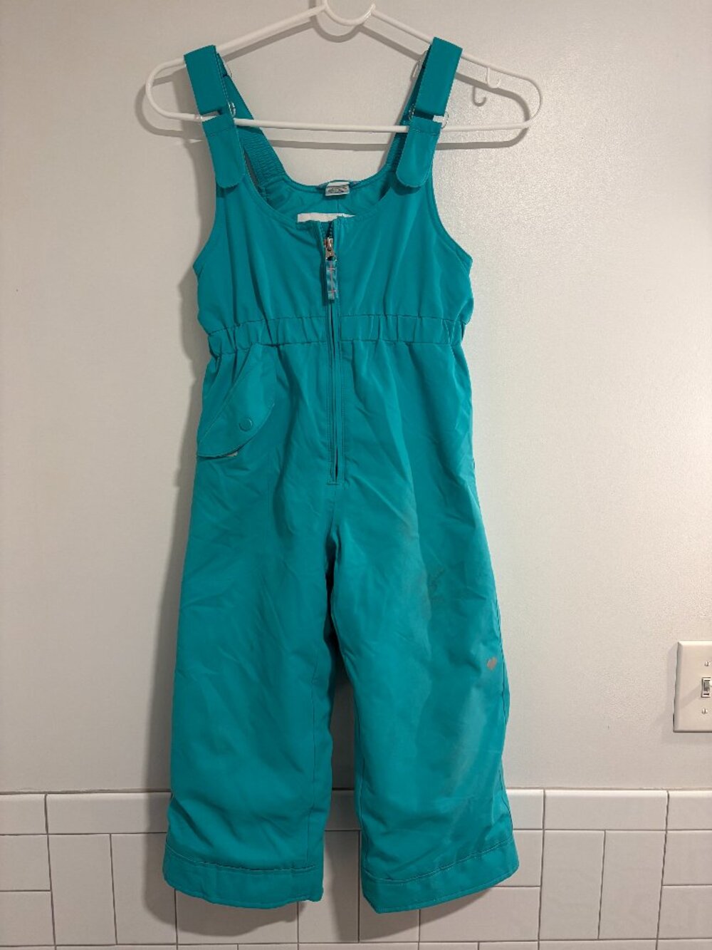 Kids Obermeyer Snoverall ski pant bib size 5